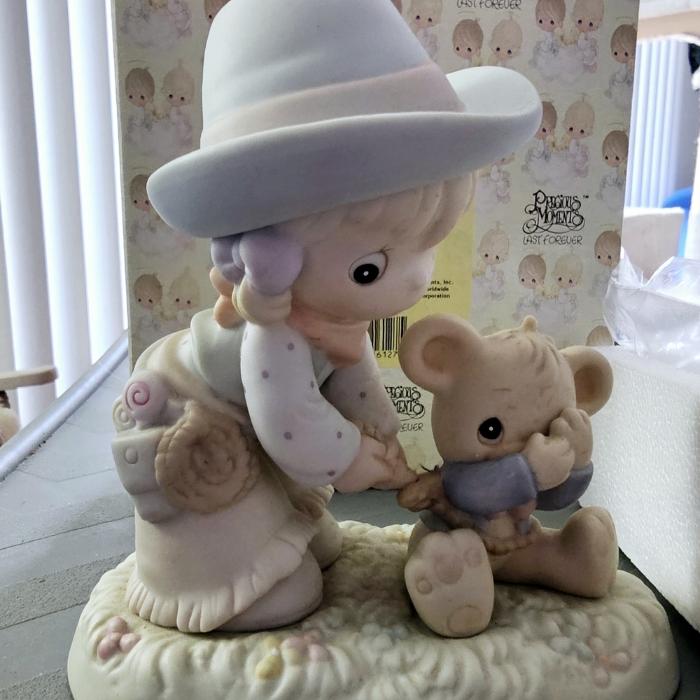 Precious Moments "I Can't Bear to be Without You"